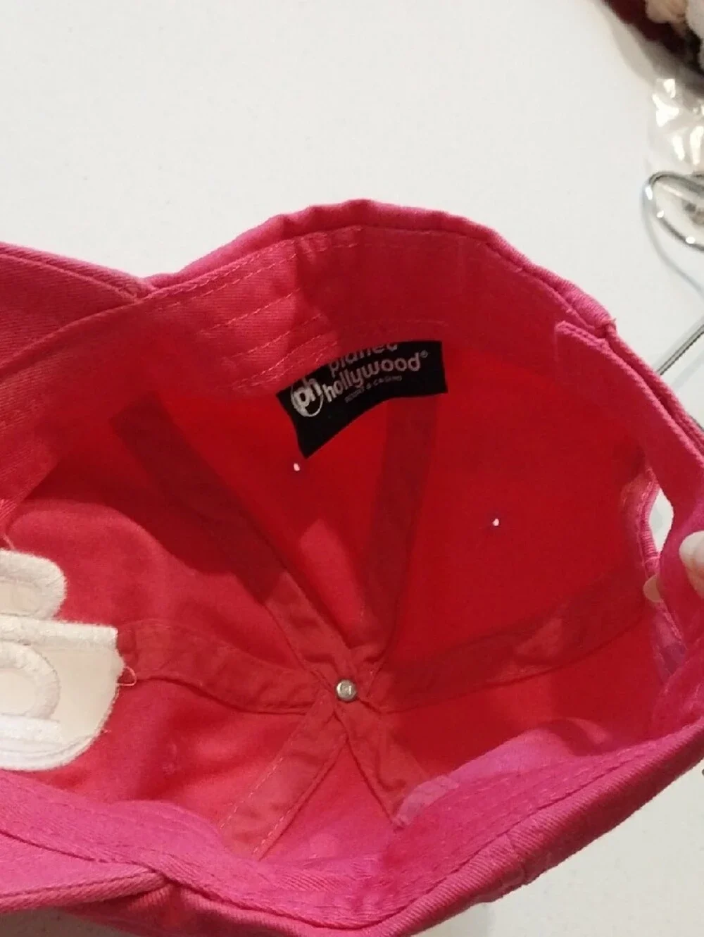 Planet Hollywood Baseball Cap with White  Logo